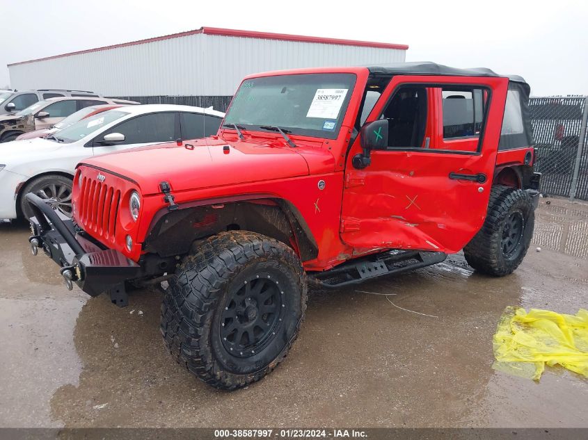 2017 JEEP WRANGLER UNLIMITED SPORT - 1C4BJWDG0HL673705