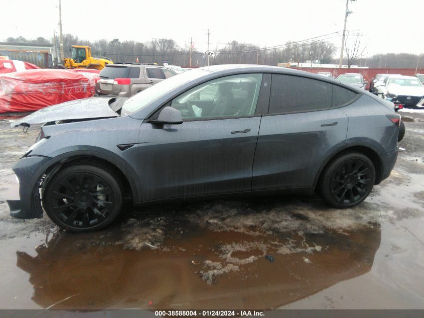 2023 TESLA MODEL Y AWD/LONG RANGE DUAL MOTOR ALL-WHEEL DRIVE - 7SAYGDEE7PA193141