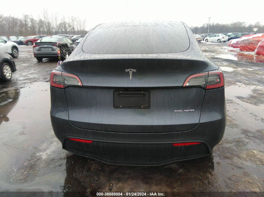 2023 TESLA MODEL Y AWD/LONG RANGE DUAL MOTOR ALL-WHEEL DRIVE - 7SAYGDEE7PA193141