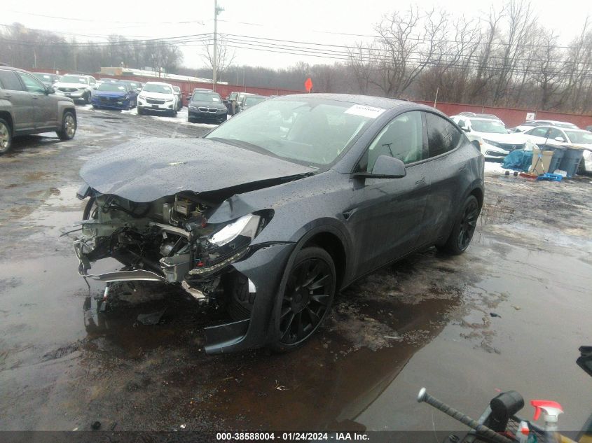 2023 TESLA MODEL Y AWD/LONG RANGE DUAL MOTOR ALL-WHEEL DRIVE - 7SAYGDEE7PA193141