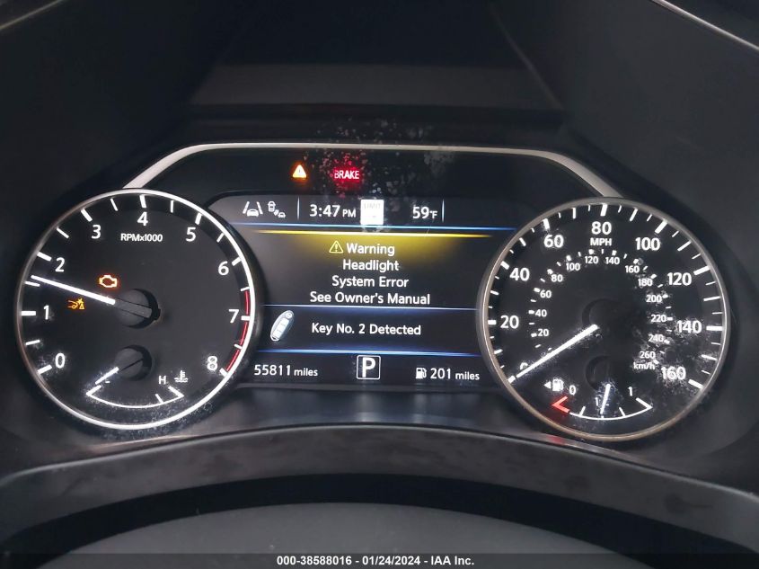 2019 NISSAN MURANO SL - 5N1AZ2MS3KN137081