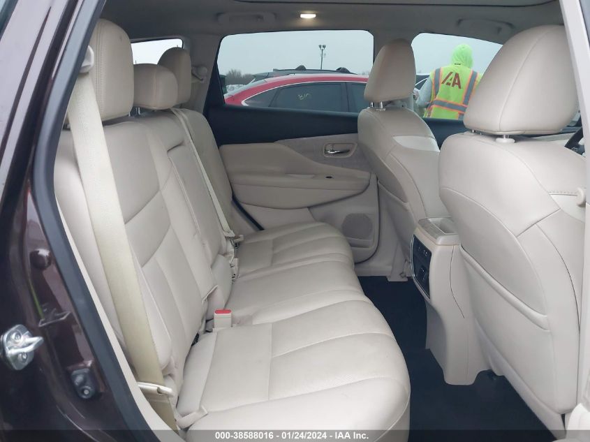 2019 NISSAN MURANO SL - 5N1AZ2MS3KN137081