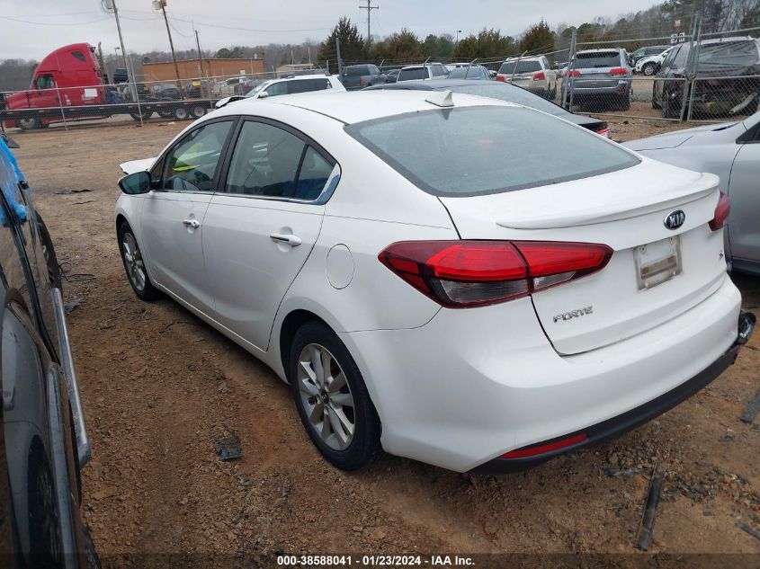 2017 KIA FORTE LX/S - 3KPFL4A76HE020633