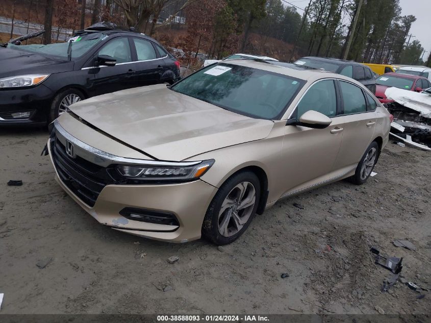 2018 HONDA ACCORD EX-L - 1HGCV1F55JA047173