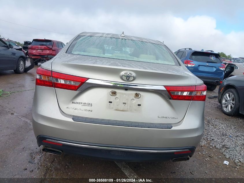 2016 TOYOTA AVALON LIMITED - 4T1BK1EB3GU223232