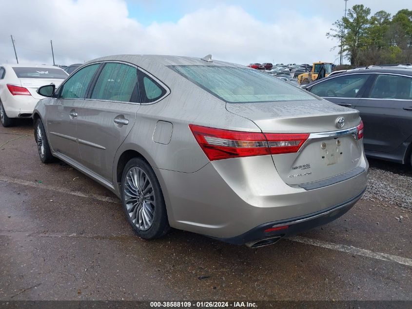 2016 TOYOTA AVALON LIMITED - 4T1BK1EB3GU223232