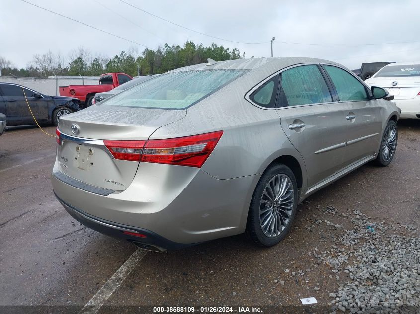 2016 TOYOTA AVALON LIMITED - 4T1BK1EB3GU223232