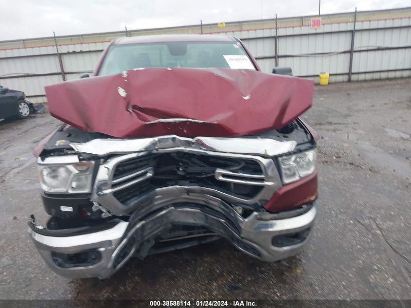 2019 RAM 1500 BIG HORN/LONE STAR  4X2 5'7 BOX - 1C6RREFT7KN616383
