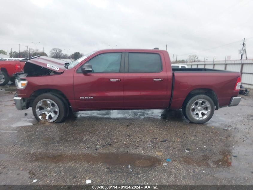 2019 RAM 1500 BIG HORN/LONE STAR  4X2 5'7 BOX - 1C6RREFT7KN616383