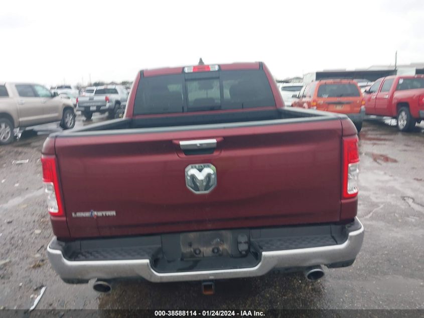 2019 RAM 1500 BIG HORN/LONE STAR  4X2 5'7 BOX - 1C6RREFT7KN616383