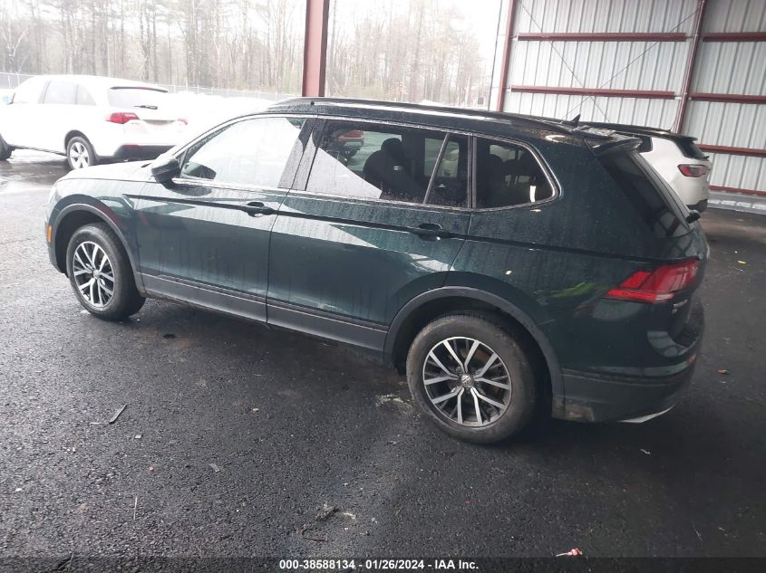 2019 VOLKSWAGEN TIGUAN SE/SEL/SEL R-LINE JET-BLACK/SEL R-LINE - 3VV2B7AX5KM125777