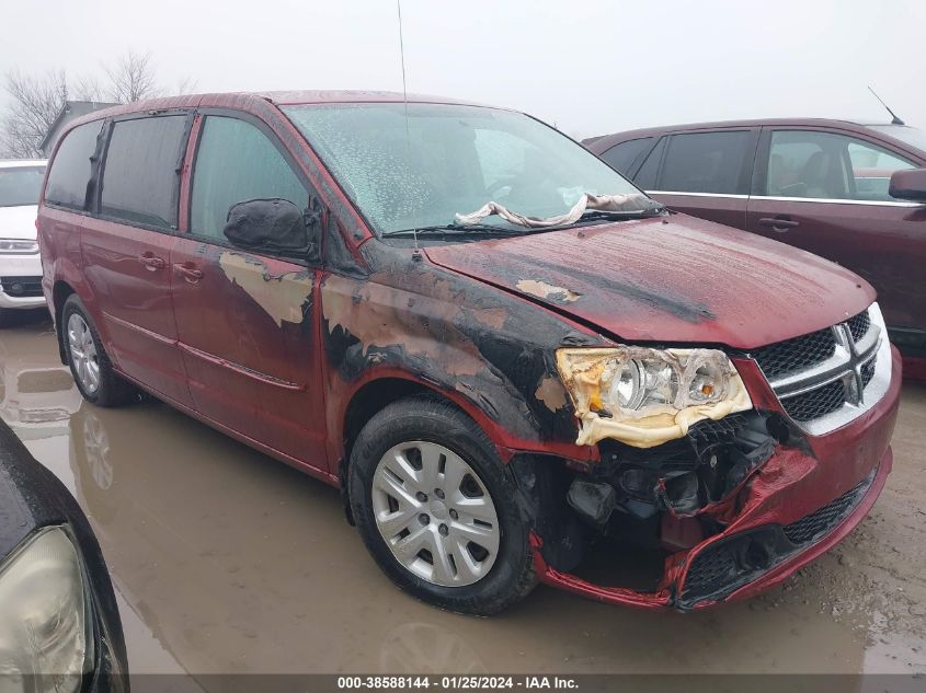 2014 DODGE GRAND CARAVAN SE - 2C4RDGBG7ER163434