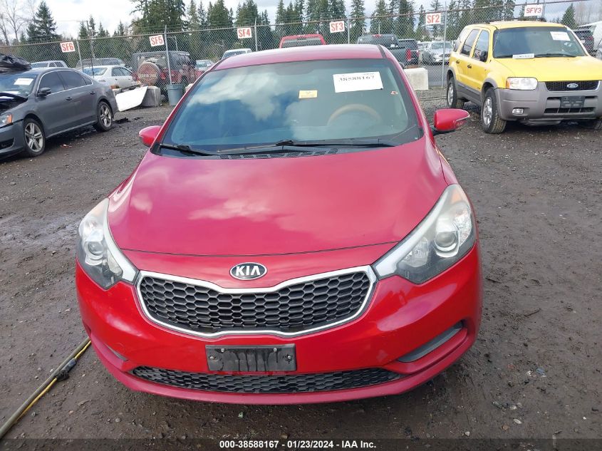 2014 KIA FORTE LX - KNAFX4A65E5217230