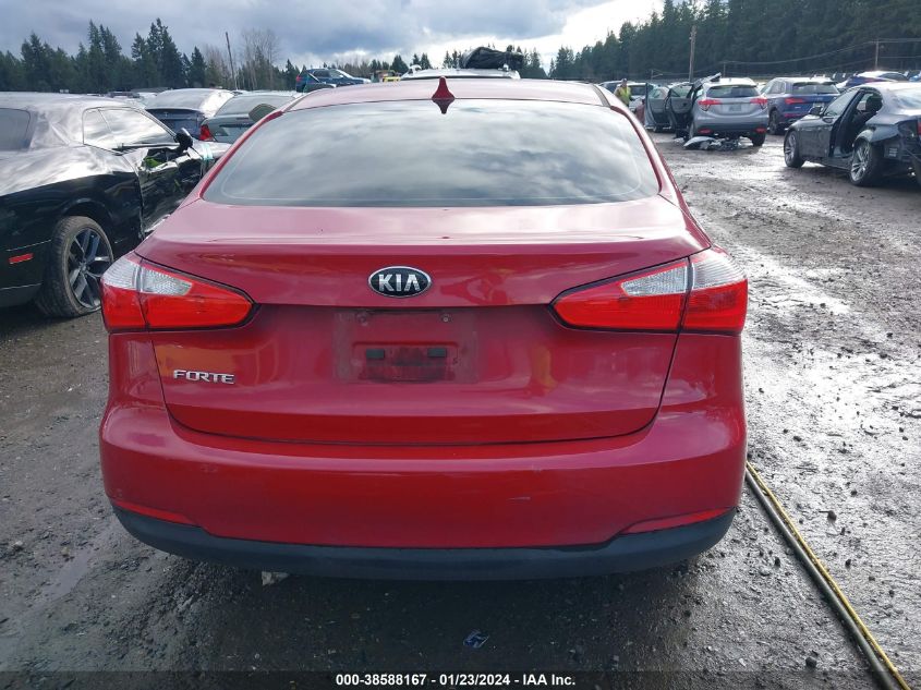 2014 KIA FORTE LX - KNAFX4A65E5217230