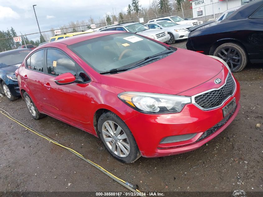 2014 KIA FORTE LX - KNAFX4A65E5217230