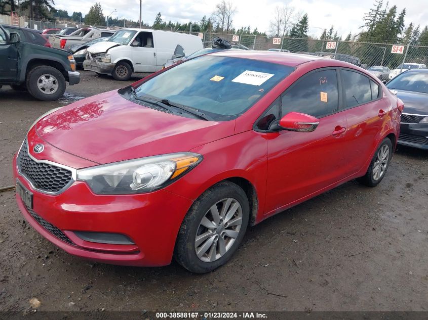 2014 KIA FORTE LX - KNAFX4A65E5217230