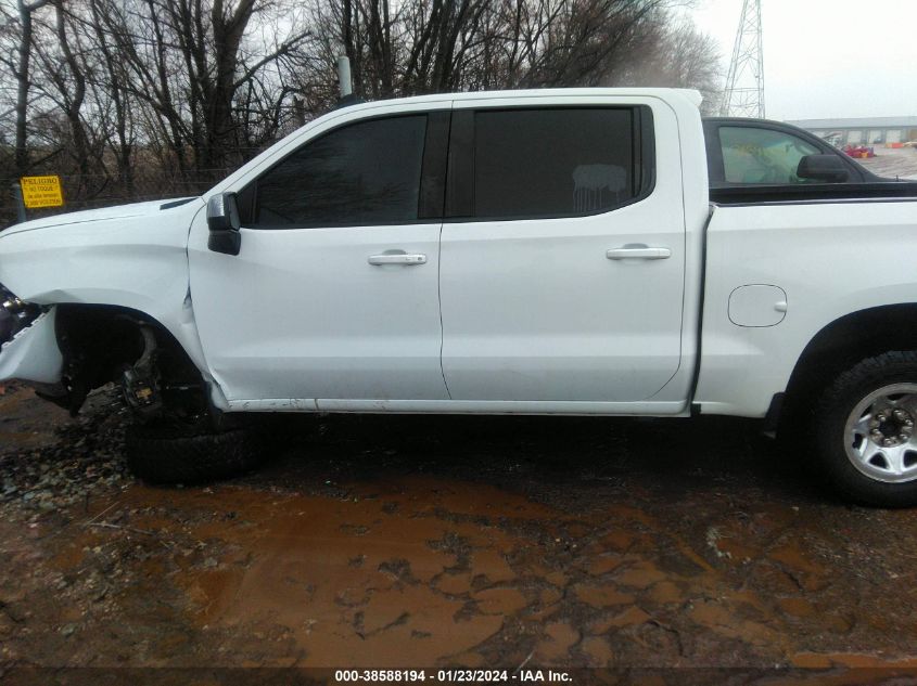 2021 CHEVROLET SILVERADO 1500 4WD  SHORT BED LT - 1GCUYDED2MZ113477