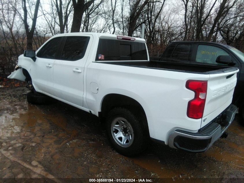2021 CHEVROLET SILVERADO 1500 4WD  SHORT BED LT - 1GCUYDED2MZ113477