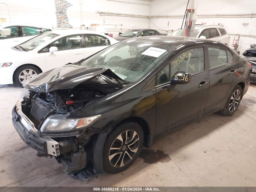 2013 HONDA CIVIC EX - 19XFB2F80DE052027