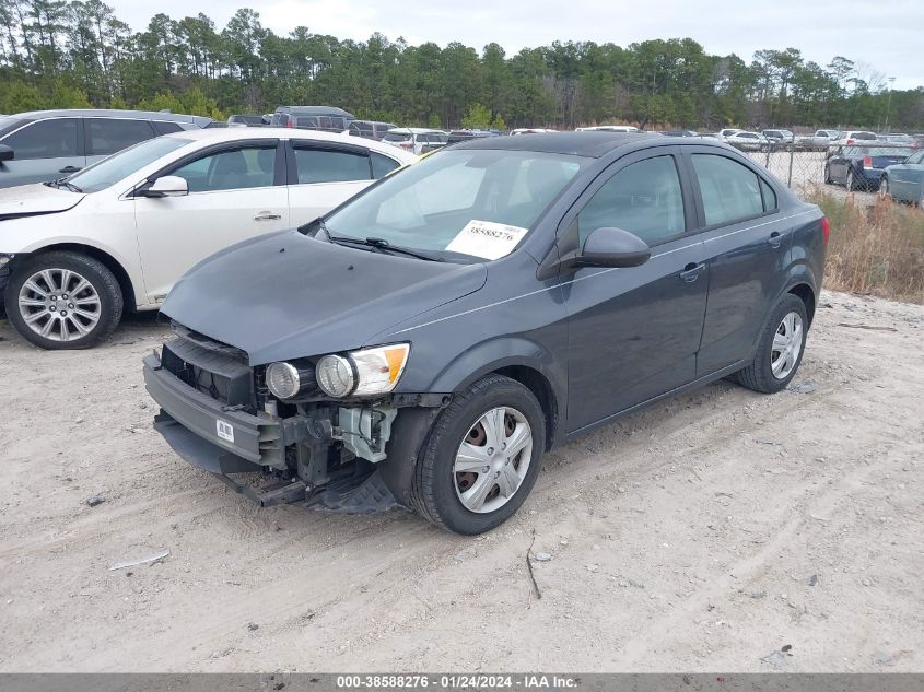 2013 CHEVROLET SONIC LS AUTO - 1G1JA5SG7D4141003