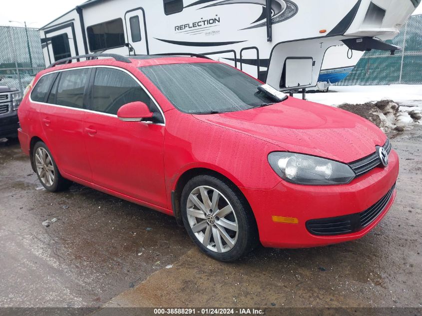 2014 VOLKSWAGEN JETTA SPORTWAGEN 2.0L TDI - 3VWPL7AJ4EM628327