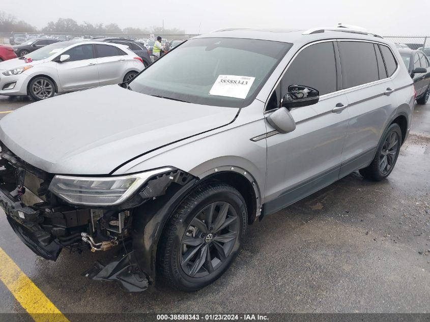 2022 VOLKSWAGEN TIGUAN 2.0T SE - 3VV3B7AX5NM043461