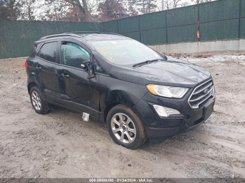 2018 FORD ECOSPORT SE - MAJ3P1TE9JC160566