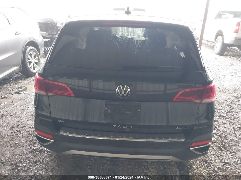 2022 VOLKSWAGEN TAOS 1.5T SE - 3VVLX7B27NM066969