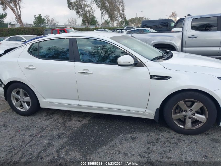 2015 KIA OPTIMA LX - KNAGM4A77F5646957