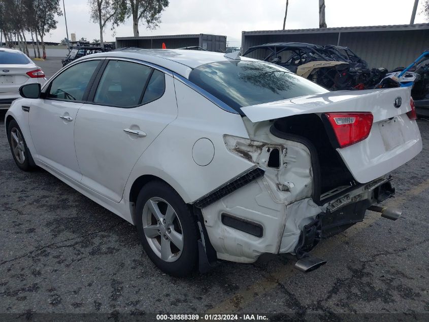 2015 KIA OPTIMA LX - KNAGM4A77F5646957
