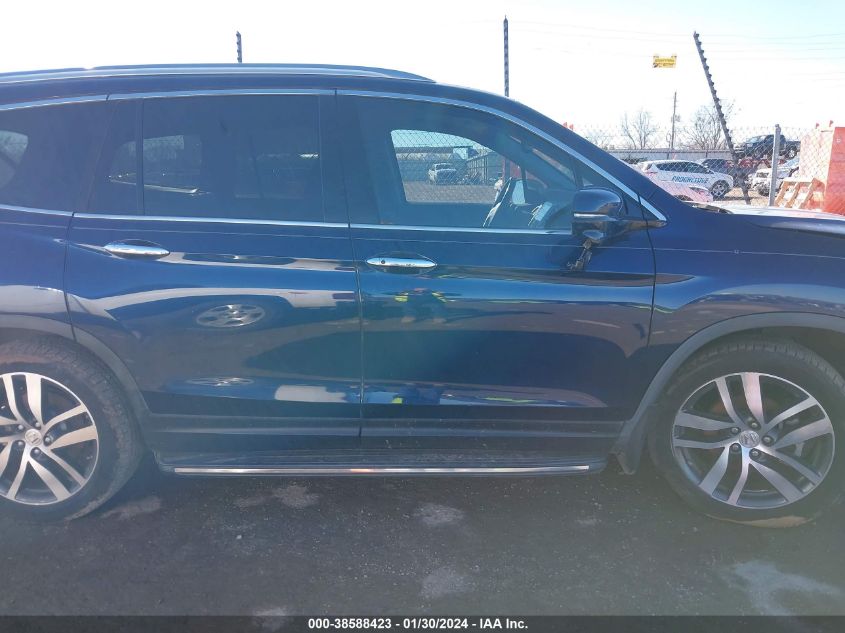 2016 HONDA PILOT TOURING - 5FNYF5H90GB038938