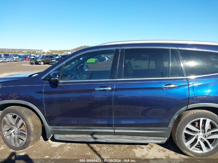 2016 HONDA PILOT TOURING - 5FNYF5H90GB038938