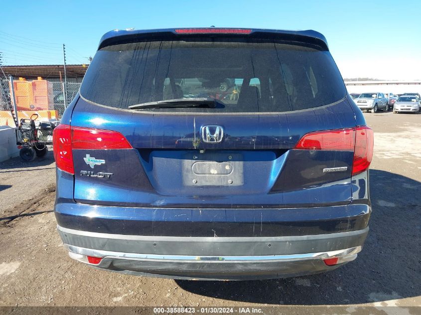 2016 HONDA PILOT TOURING - 5FNYF5H90GB038938