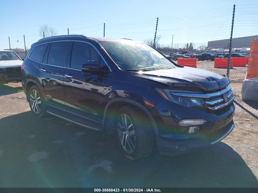 2016 HONDA PILOT TOURING - 5FNYF5H90GB038938