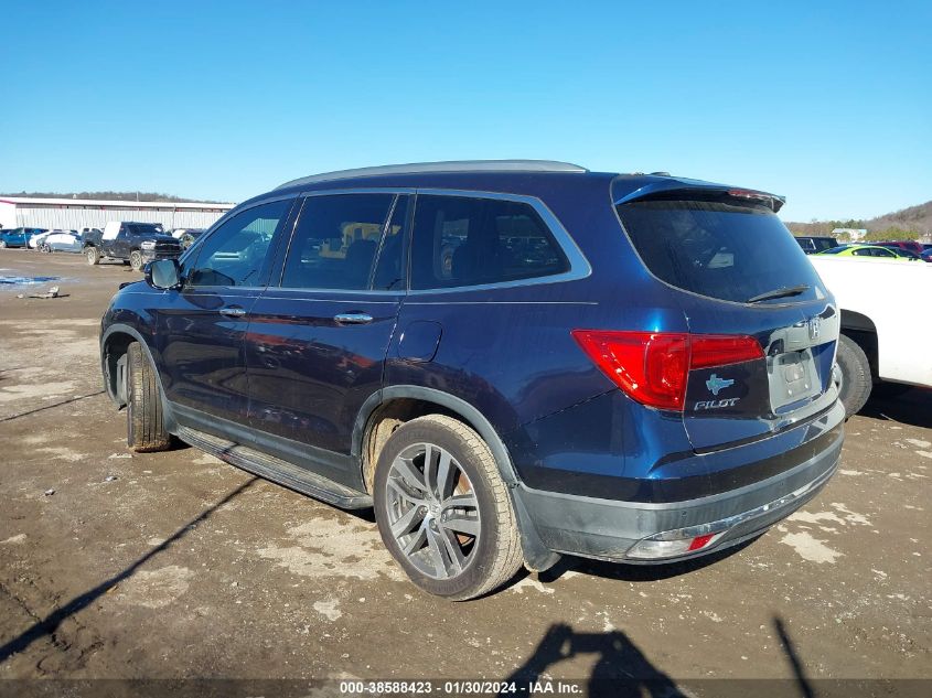 2016 HONDA PILOT TOURING - 5FNYF5H90GB038938