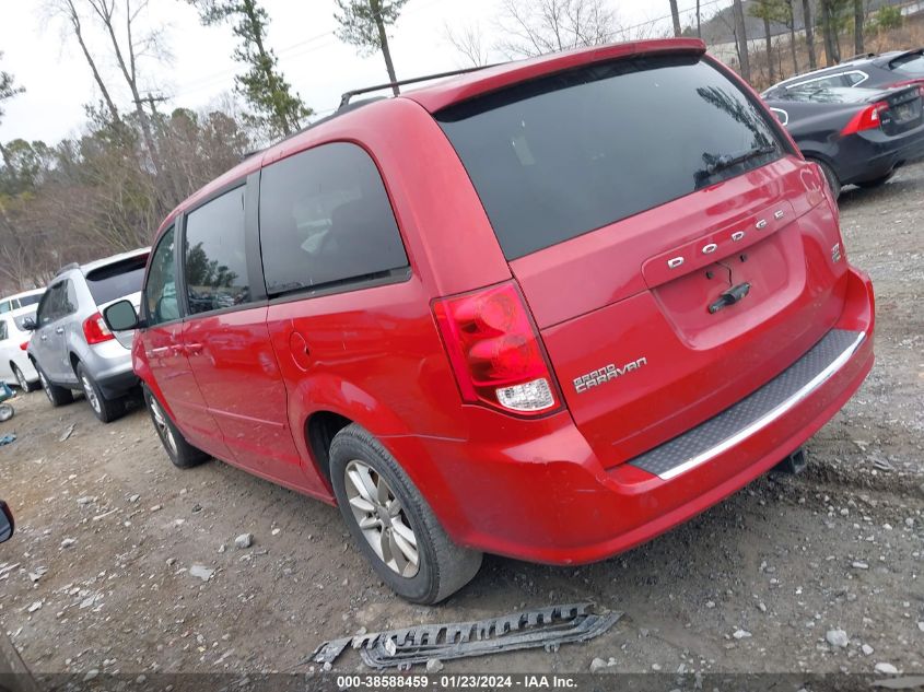 2014 DODGE GRAND CARAVAN SXT - 2C4RDGCG2ER121915