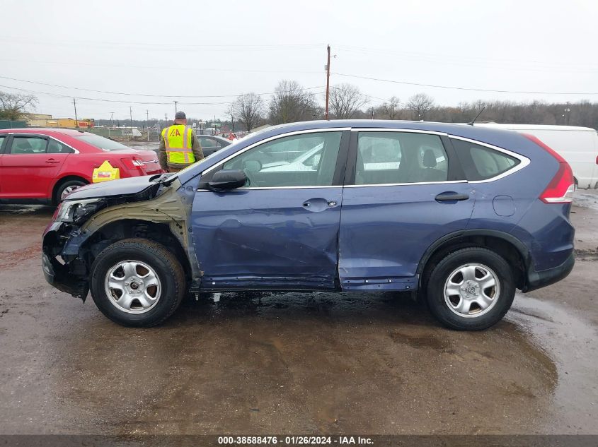 2013 HONDA CR-V LX - 3CZRM3H35DG700846