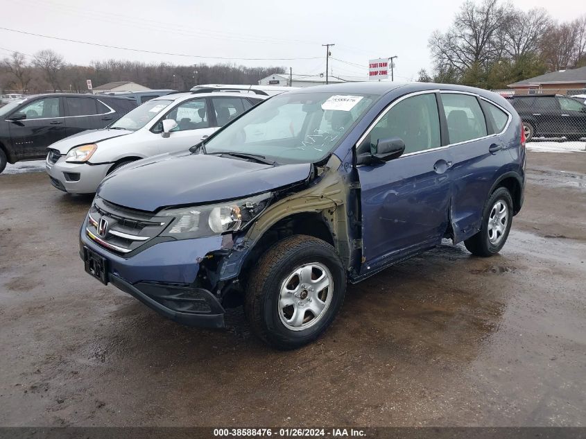 2013 HONDA CR-V LX - 3CZRM3H35DG700846