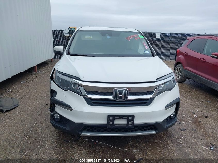 2021 HONDA PILOT 2WD EX-L - 5FNYF5H52MB017050