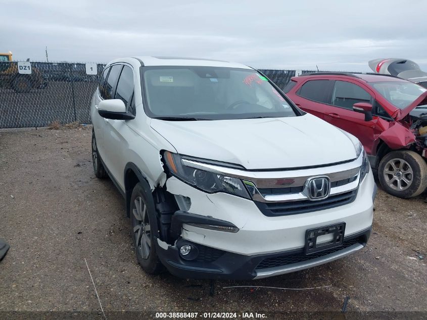 2021 HONDA PILOT 2WD EX-L - 5FNYF5H52MB017050