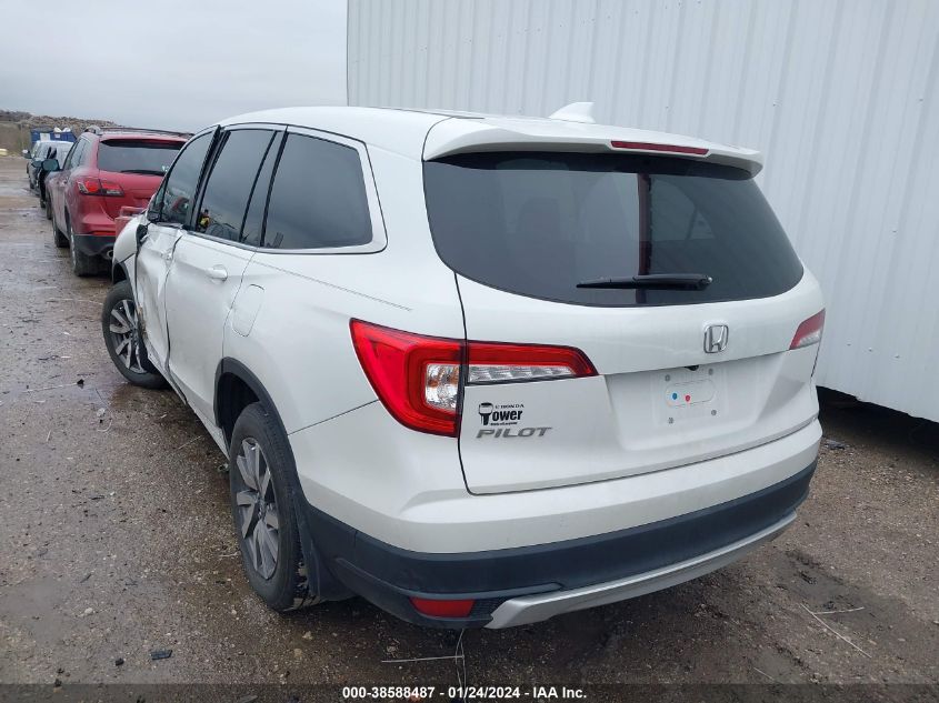 2021 HONDA PILOT 2WD EX-L - 5FNYF5H52MB017050