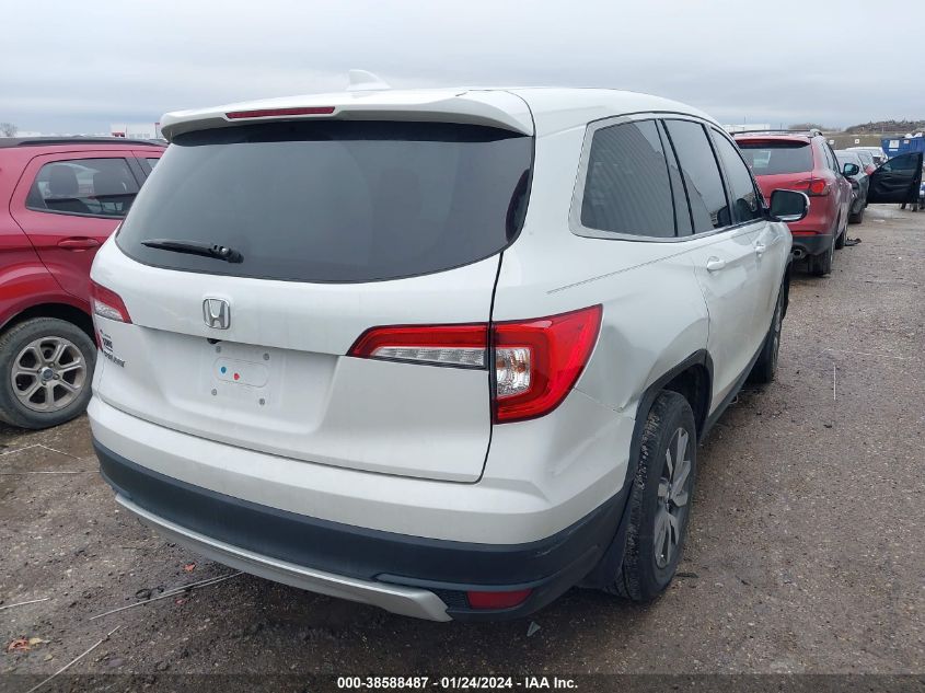 2021 HONDA PILOT 2WD EX-L - 5FNYF5H52MB017050