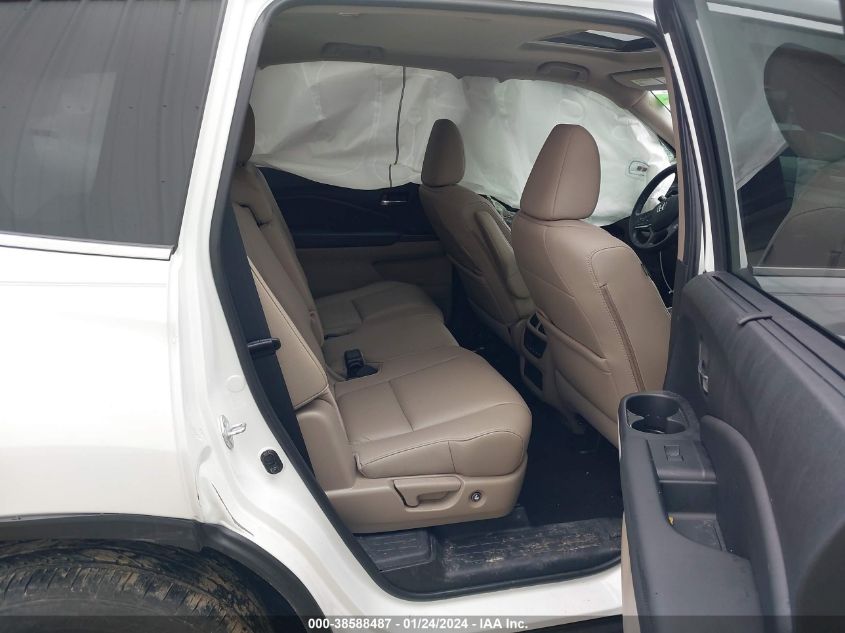 2021 HONDA PILOT 2WD EX-L - 5FNYF5H52MB017050