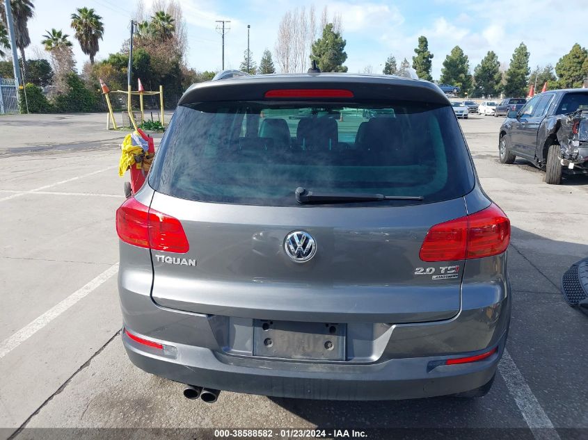 2014 VOLKSWAGEN TIGUAN R-LINE - WVGBV3AX0EW102762