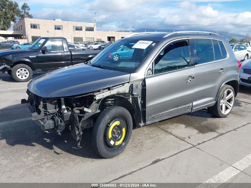 2014 VOLKSWAGEN TIGUAN R-LINE - WVGBV3AX0EW102762