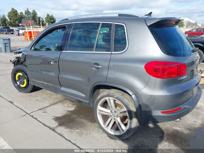 2014 VOLKSWAGEN TIGUAN R-LINE - WVGBV3AX0EW102762