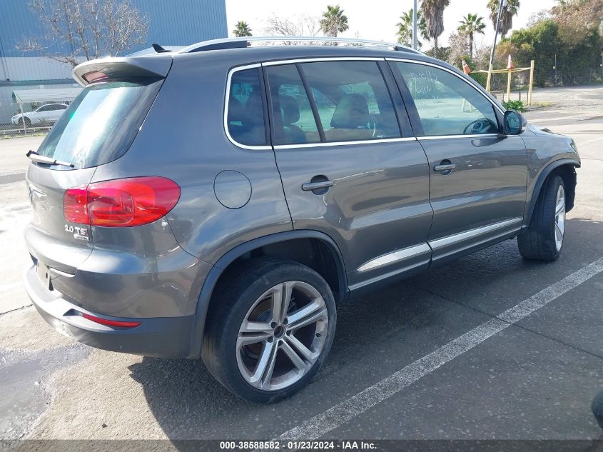 2014 VOLKSWAGEN TIGUAN R-LINE - WVGBV3AX0EW102762