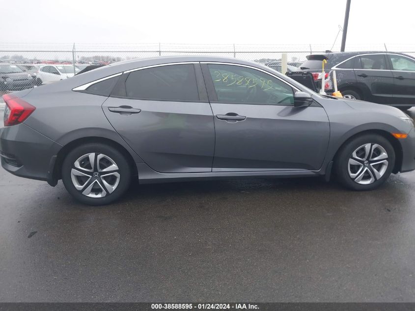 2018 HONDA CIVIC LX - 19XFC2F50JE031855