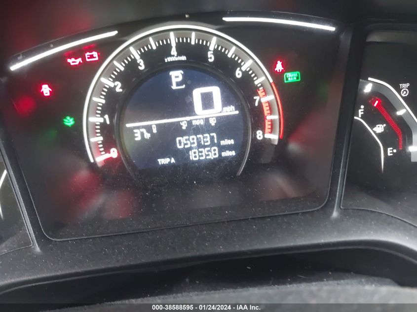 2018 HONDA CIVIC LX - 19XFC2F50JE031855