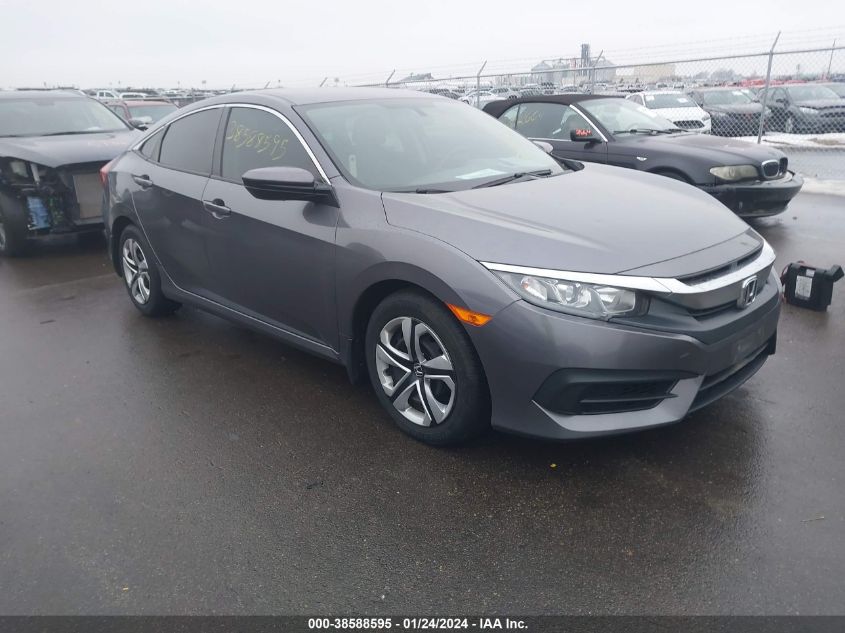 2018 HONDA CIVIC LX - 19XFC2F50JE031855